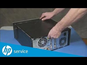 Replace the Side Panel | Pavilion h8-1000 ENVY 700 | HP Support