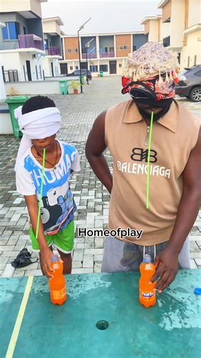 Blindfolded drinking champagne 😂😂#mazitundeednut #homeofplay #viralvideos #highlighteveryone #fyp