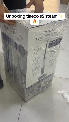 Shaheen Egypt on Instagram‎: "Unboxing tenico s5 steam ✨🔥 #tineco #نصايح_شراء #عروض_شاهين #احمد_شاهين #fyp"‎