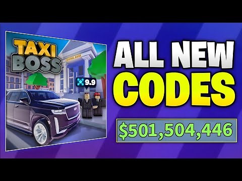 🎁Hurry up!!🎁TAXI BOSS CODES 2025 | APRIL 2025 UPDATE | ROBLOX TAXI BOSS CODES - LATEST UPDATE