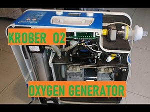 KROBER O2 oxygen generator - construction, operation, PC application.