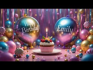 Happy Birthday Emily! 🎉 Beautiful Birthday Wishes & Celebration Video
