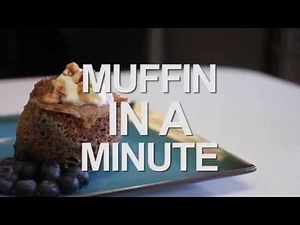 How to Make a Muffin in a Minute! (& It's Healthy, Too!)
