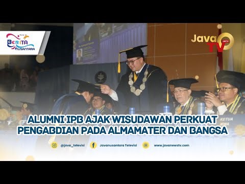 Alumni IPB ajak wisudawan perkuat pengabdian pada almamater dan bangsa