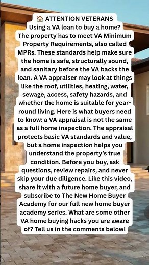What Are VA Minimum Property Requirements
