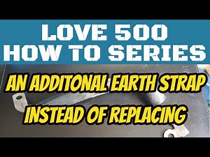 Add an additional earth strap instead of replacing. Fiat 500 or Abarth - Love 500 How to Series