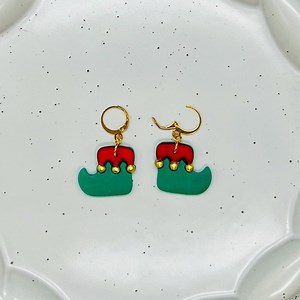 Twinkle-toe Elf Boots – Polymer Clay Earrings - Etsy