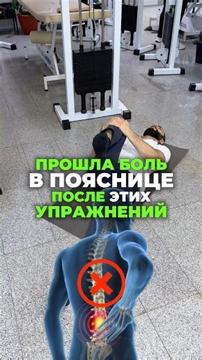 🔥USEFUL EXERCISES FOR LOWER BACK PAIN. Leave a comment if this was helpful. #symmetry