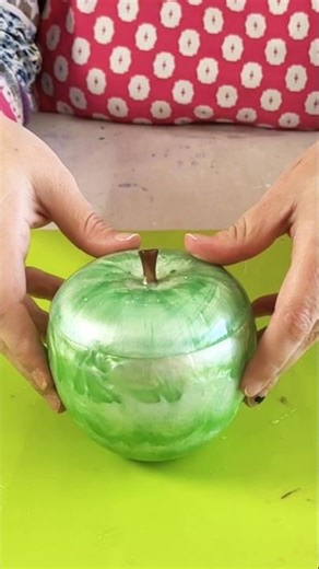 Green Apple 🍏 Resin Trinket Jar Gift For Teacher 👩‍🏫 Appreciation Week #teacherappreciation