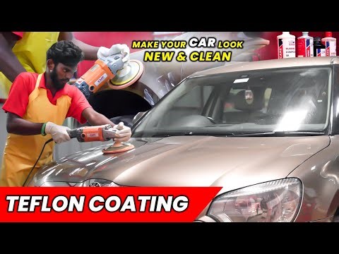 5K's innovative method of protecting and shining your car #tefloncoating
