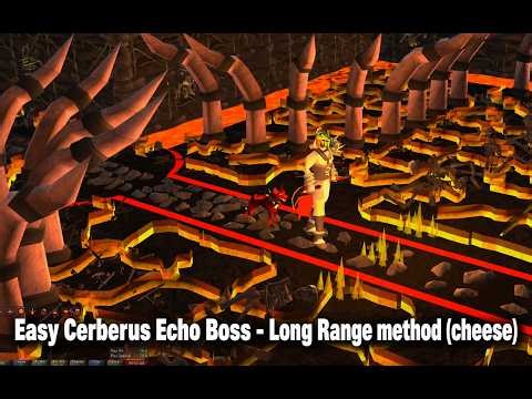OSRS Cerberus Echo Boss Guide - Easy Long Range Method (cheese)