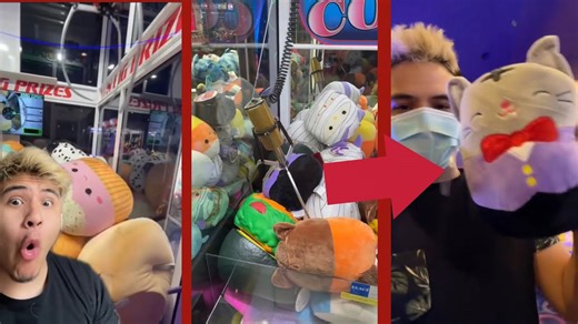 The World’s Biggest Squishmallow Claw Machine