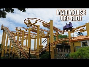 Mad Mouse Off-Ride Footage, Valleyfair Arrow Wild Mouse Coaster | Non-Copyright