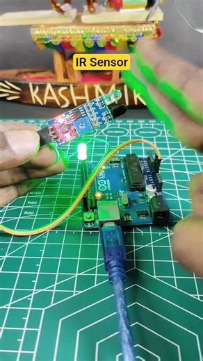 ir sensor with Arduino | Simple Connection | #shorts #diy #viral