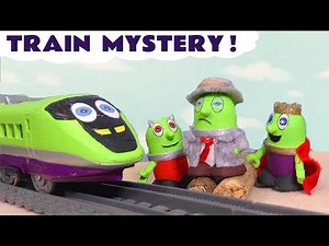 Toy Trains Mystery Story With Funlings Toys