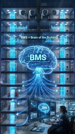 BMS = Brain of the Building 🧠🏢 | Smart Building Explained #ELV #automation