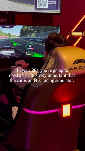 F1® Arcade USA on Instagram: "If the car isn’t a full-motion racing simulator... we don’t want it."