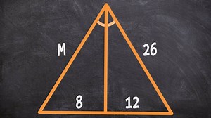 Using angle bisector theorem to determine missing length of a triangle