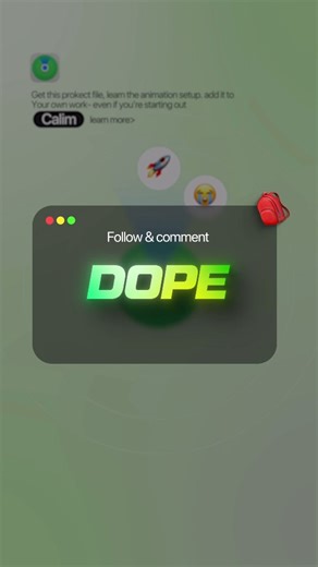 Mayank | Expert Reels & Short-Form Video Editor on Instagram: "Follow and comment “DOPE” for the project file 🚀 This apple find my animation looks so real that people think it’s an actual iOS feature. I recreated this smooth find my device animation using clean apple motion graphics and precise ios ui animation principles. If you love minimal apple ui animation and high-quality motion graphics for reels, this editing style is a must-learn. Save this for inspiration, share it with editors, and c