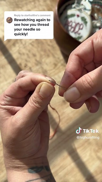 Quick & Easy Needle Threading and Knotting Tutorial