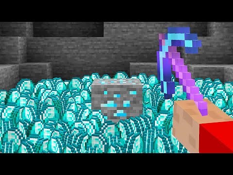 We HACKED MINECRAFT With A MODDED PICKAXE!