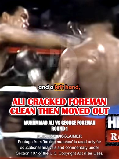 Muhammad Ali Knocks Down George Foreman
