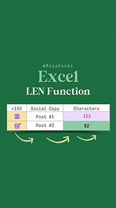 Create a social media plan in Excel 💬 | Miss Excel