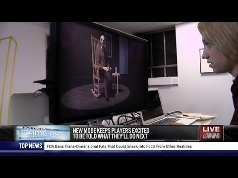 SPONSORED: New Video Game's Second-Person Shooter Mode Features Someone Just Describing Game To You