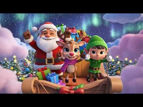 Santa Shark 🦈🎄 | Christmas Song for Kids