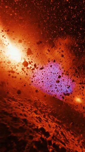Earth has Red Sunsets. Mars has This.. #space #mystery #shorts