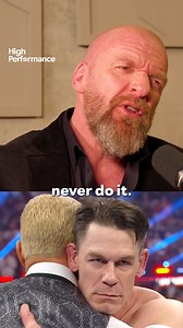 1.2M views · 10K reactions | Triple H reveals how THAT John Cena heel turn came about...  | High Performance | Facebook