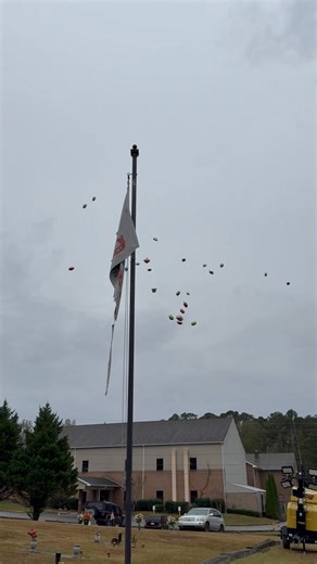 We celebrated Chris's birthday today with a balloon release, even though it was raining! It took the balloons a little longer to fly away, but we enjoyed the show. Thanks to my family, who came to celebrate in the rain with me; it means a lot to me! | Mary Lockhart Shoemaker