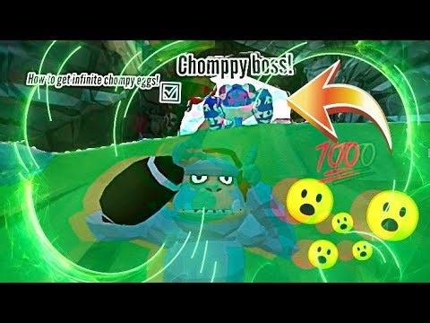 How to GLITCH the chompy boss for the egg EVERY TIME!