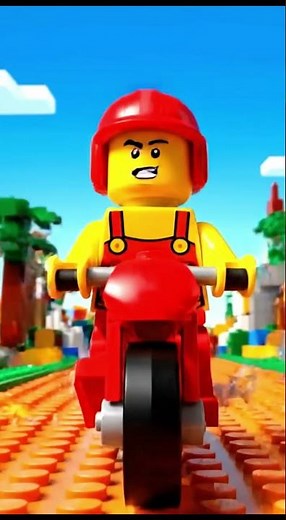 lego and minecraft doing moonwalk