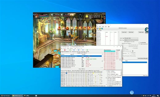 vt驱动保护 测试过CE附加 过检测 （魔域）扫描逆向编程