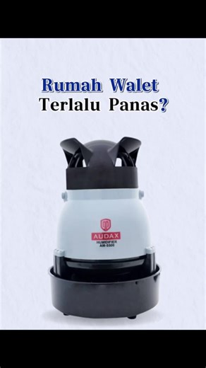 Audax Humidifier AM5500 ✅Power : 150 Watt ✅Mist Height : 2.5 - 3 meters ✅Water Consumption: 4.5 litres / Hour 【Shopee Store】 stanyoelectronics #humidifier #swiftletfarming #rumahwalet #swiftletfarmingequipment #kabustebal😊#fyp