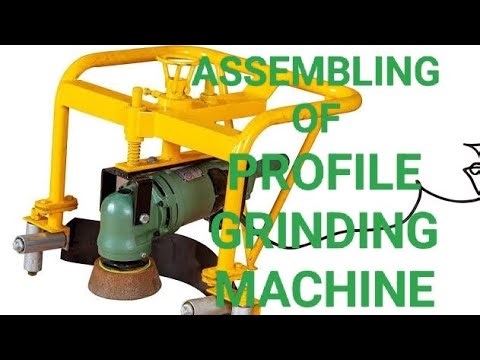 PROFILE GRINDING MACHINE # ASSEMBLING OF RAIL PROFILE GRINDING MACHINE