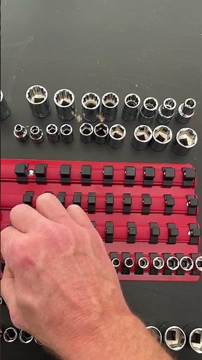 Satisfying | Loading a Socket Organizer Tray