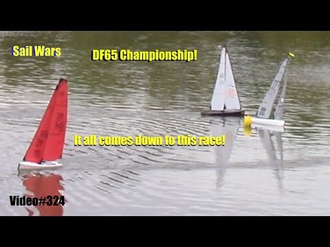 Sail Wars, 2024 DF65 R2 Championship, Race 12 Final, Video#324, RC Sailboat Racing. Who will win?