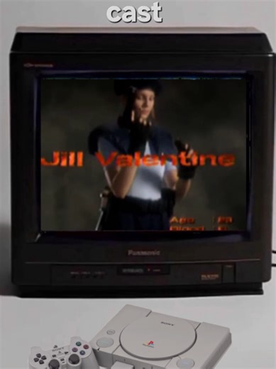 Resident evil cast #ps1 #psx #residentevil #playstation #cast
