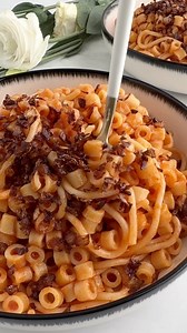 Koshary-Inspired Egyptian Pasta #pasta #easyrecipes #egypt #fooddolls | Food Dolls