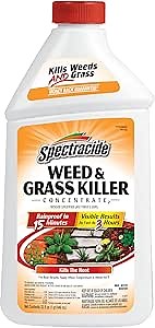 Spectracide Weed And Grass Killer Concentrate 32 Ounces, Use On Patios, Walkways And Driveways