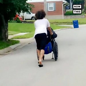 360K views · 7.2K reactions | This teenager helped a man using a wheelchair get home safely before a tornado hit | NowThis | Facebook