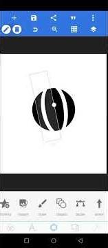 How to design a logo with smart phone