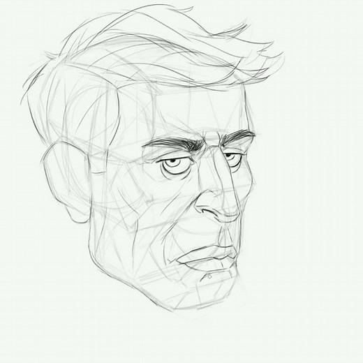 Watch this male face come to life ✨ | Beginner Sketching