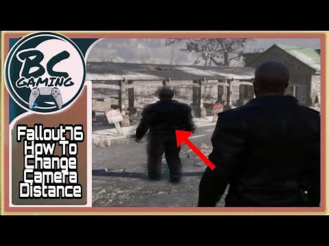 Fallout 76/ Skyrim How to change the 3rd person camera distance