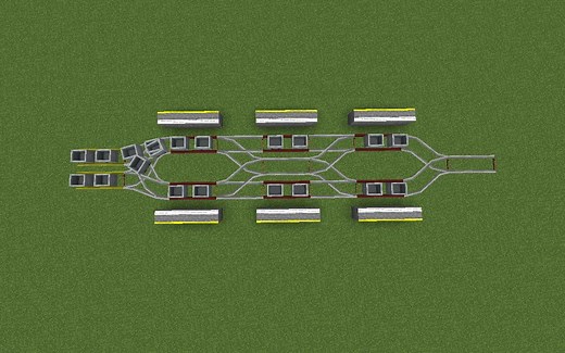 [Minecraft 1.18.2] 在 MTR Mod 中分离快线和慢线