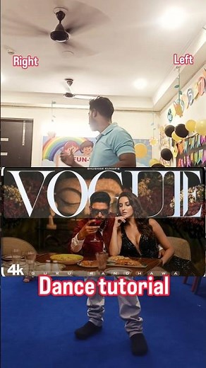 Vogue Dance Tutorial step by step ❤️ | subscribe for more tutorials #dancetutorial #vogue