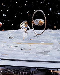 A World of Enchantment: Discover a festive dreamscape, where our pioneering legacy and precision movements share a magical moment in the snow. #OMEGAMyChoice | OMEGA Watches