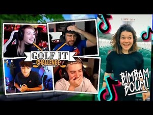 TikTok Video Bim Bam Boum for the loser, Team Crouton on Golf It!